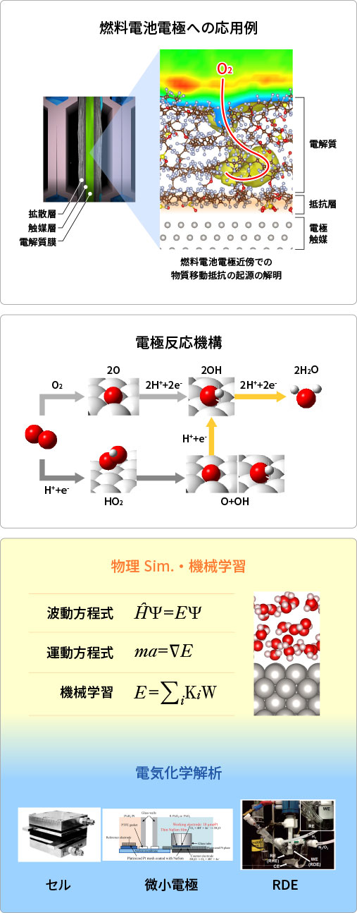 燃料電池電極への応用例